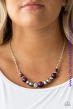 The Big-Leaguer - Purple Necklace ~ Paparazzi