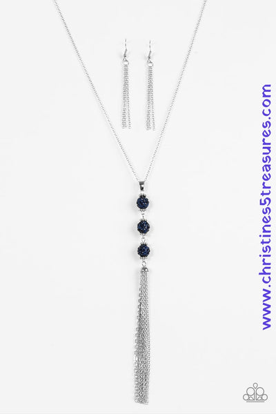 The Diva Wears Prada - Blue Necklace Paparazzi