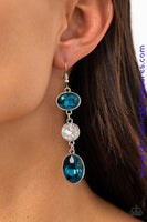 The Glow Must Go On! - Blue Earrings ~ Paparazzi