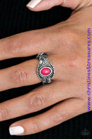 The Jungle Look - Pink Ring ~ Paparazzi