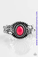 The Jungle Look - Pink Ring ~ Paparazzi