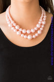 The More Modest - Pink Necklace ~ Paparazzi