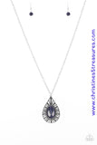 Total Tranquility - Blue Necklace ~ Paparazzi