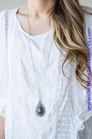 Total Tranquility - Blue Necklace ~ Paparazzi