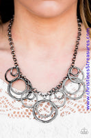 Tour De Fierce - Black Necklace ~ Paparazzi