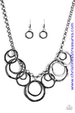 Tour De Fierce - Black Necklace ~ Paparazzi
