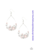 Town Car - Pink Earrings ~ Paparazzi
