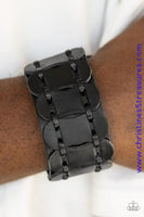 Traffic Control - Black Urban Bracelet ~ Paparazzi