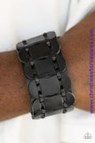 Traffic Control - Black Urban Bracelet ~ Paparazzi