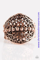Travel Treasure - Copper Ring ~ Paparazzi
