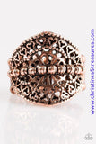 Travel Treasure - Copper Ring ~ Paparazzi