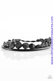 Treasure Trail - Black Urban Slip Knot Bracelet ~ Paparazzi