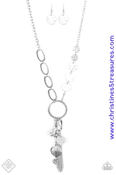 Trinket Trend - Silver Necklace ~ Paparazzi