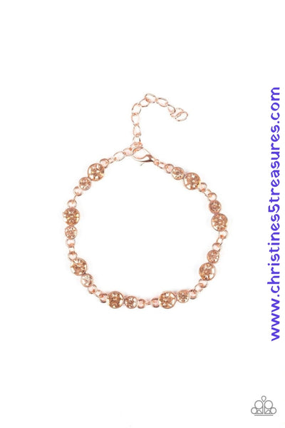 Twinkle Little Starlet - Copper Bracelet ~ Paparazzi