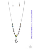 Unfathomable Fierceness - Multi Lanyard Necklace ~ Paparazzi