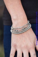 Uniquely Upscale - Silver Bracelets ~ Paparazzi