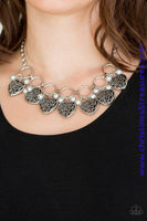 Very Valentine - Silver Necklace ~ Paparazzi