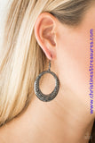 Thickening at the bottom, a glistening gunmetal frame is encrusted in row after row of smoky hematite rhinestones for a glamorous fashion. Earring attaches to a standard fishhook fitting. Sold as one pair of earrings.  P5RE-BKXX-272XX