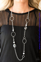 Very Visionary - Silver Necklace ~ Paparazzi