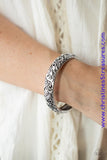 Victorian Meadow - Silver Bracelet ~ Paparazzi Bracelets