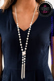 Vintage Diva - White Necklace ~ Paparazzi