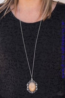 Vintage Vanity - Brown Necklace ~ Paparazzi