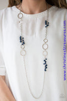 Wanderlust Way - Blue Necklace ~ Paparazzi