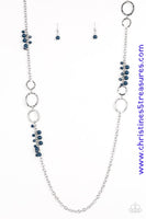 Wanderlust Way - Blue Necklace ~ Paparazzi