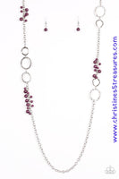 Wanderlust Way - Purple Necklace ~ Paparazzi