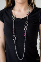 Wanderlust Way - Purple Necklace ~ Paparazzi