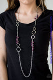 Wanderlust Way - Purple Necklace ~ Paparazzi