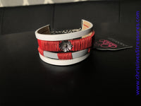 Wildflower Wanderlust - Red Bracelet ~ Paparazzi