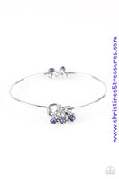 Works Like A Gleam - Blue Bracelet ~ Paparazzi