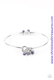 Works Like A Gleam - Blue Bracelet ~ Paparazzi