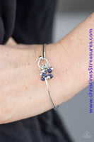 Works Like A Gleam - Blue Bracelet ~ Paparazzi