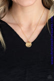 Worlds Best Grandma - Gold Necklace ~ Paparazzi