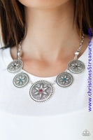 Written In The Star Lilies - Multi Necklace ~ Paparazzi