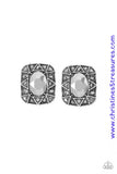 Young Money - Silver Earrings ~ Paparazzi